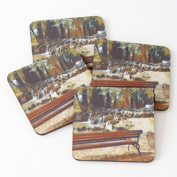 Item preview, Cozy Autumn Park Garden  designed and sold by Khala.
