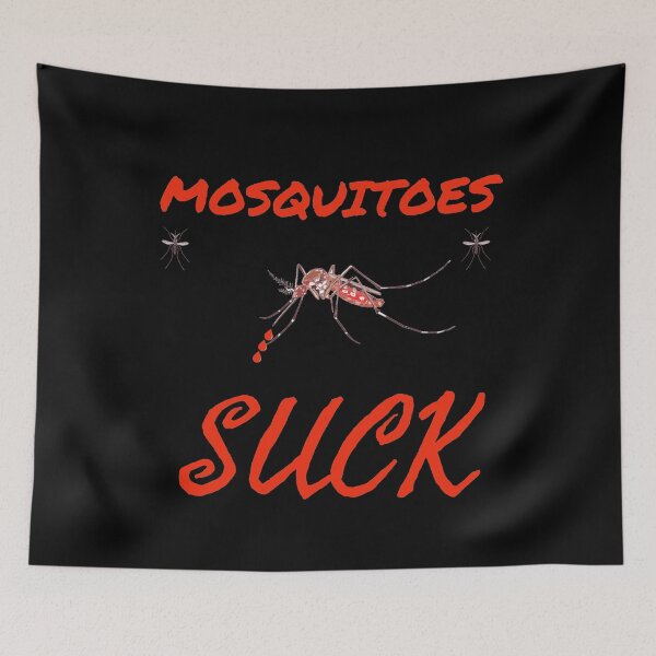 Item preview, Mosquitoes suck designed and sold by Monkey204.