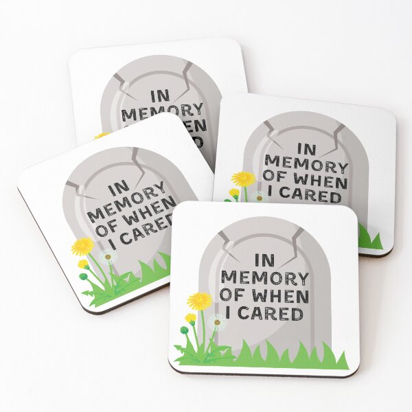 Item preview, In Memory of When I Cared designed and sold by StickyFun.