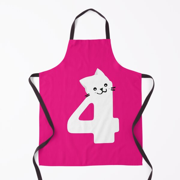 Item preview, Birthday cat fouri years old gift birthday present number four designed and sold by Jelisandie.