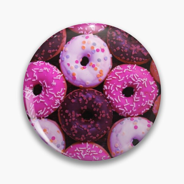 Item preview, Colorful Box Of Donuts Pattern designed and sold by Mary Riley.