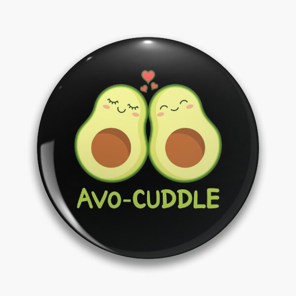 Item preview,  Two avocados cuddle. Avocado pun. designed and sold by TashaVector.