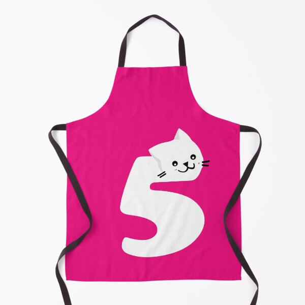 Item preview, Birthday cat five years old gift birthday present number five designed and sold by Jelisandie.