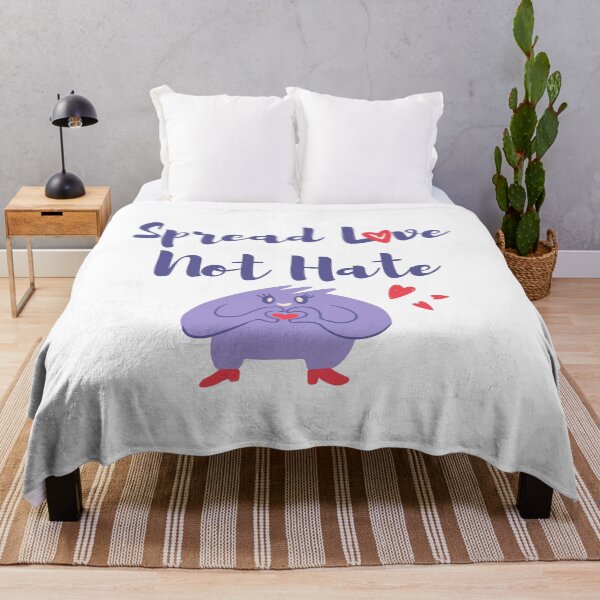 Item preview, Spread Love Not Hate Quote White designed and sold by fantasticpud.
