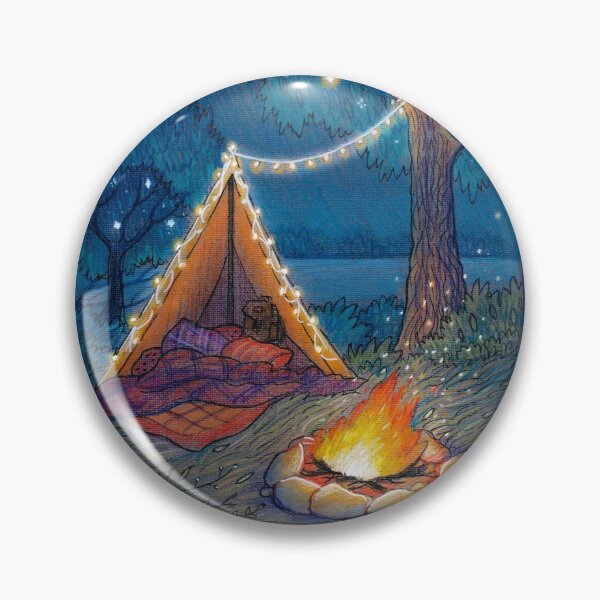 Item preview, Summer campfire designed and sold by illustore.