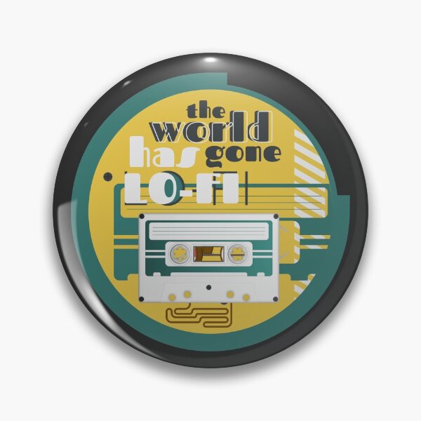 Item preview, The World Has Gone LoFi - The Future Is Yesterday designed and sold by Ben Nolan.