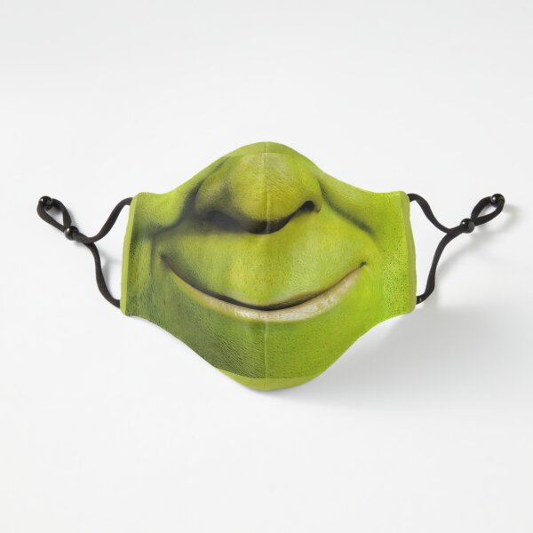 Shrek Maske Passgenau (3-lagig)