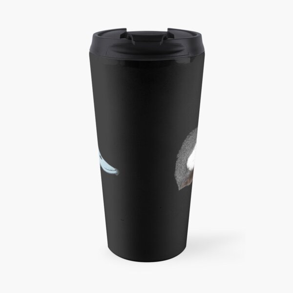 Ruddy duck (Oxyura jamaicensis) - black Travel Mug