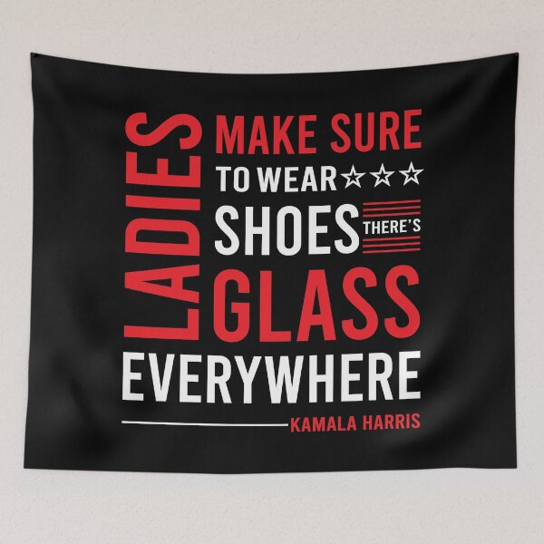 Item preview, Breaking the glass ceiling by Kamala Harris designed and sold by anins-azuree.