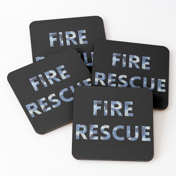 Item preview, Fire Rescue Blue Camo  designed and sold by Bbenn28.