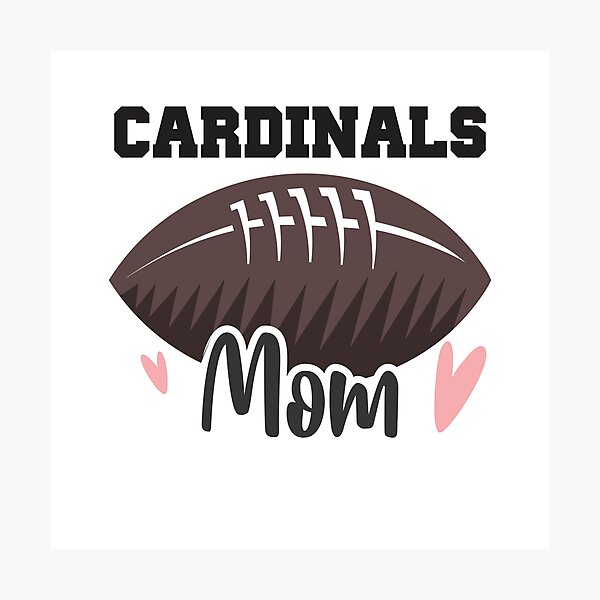 Cardinals Football Mom Photographic Print