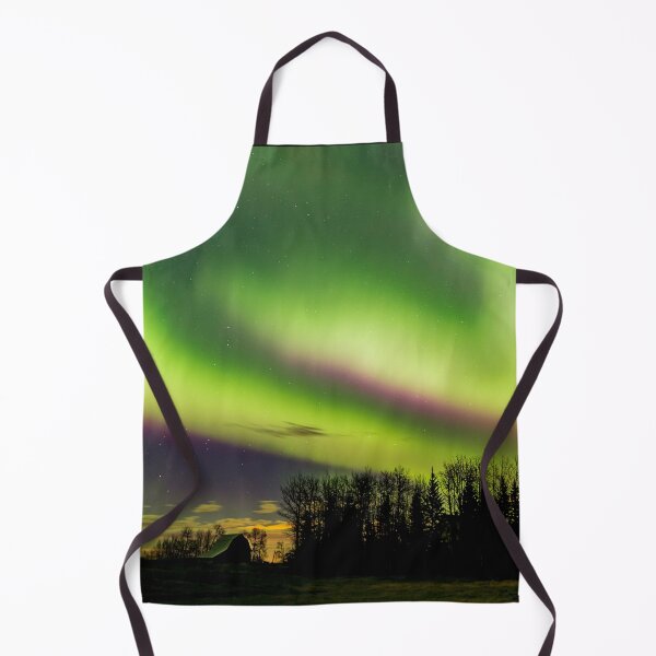 Item preview, Aurora dances over Grandmas Barn designed and sold by Sheri Skocdopole.