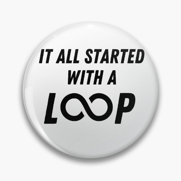 Item preview, It All Started With A Loop designed and sold by HY2ROGEN.