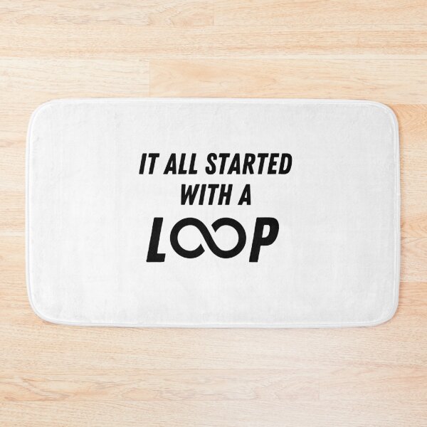Item preview, It All Started With A Loop designed and sold by HY2ROGEN.