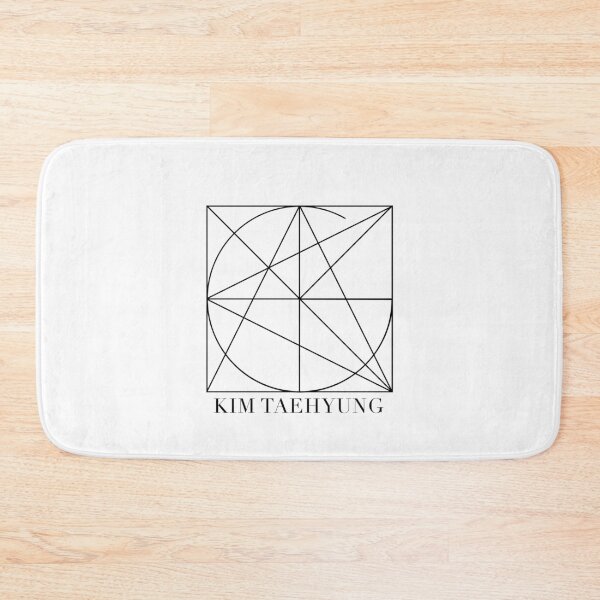 Item preview, Kim Taehyung Name Logo  designed and sold by LittleLuxShop.