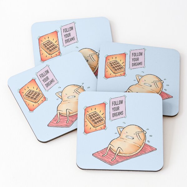 Item preview, Waffles are just Pancakes with abs designed and sold by cochambrator.
