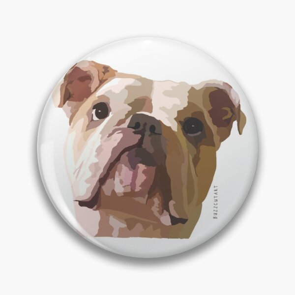 Artikelvorschau, Bulldogge entworfen und verkauft von buzzcutart.