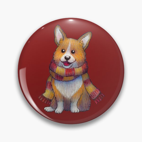 Item preview, Cosy Winter Corgi designed and sold by illustore.