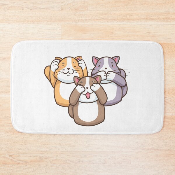 Item preview, Three Wise Cats designed and sold by aliisik.