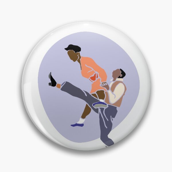 Item preview, Lindy Hop Swing Dancers Illustration designed and sold by yagmurh.