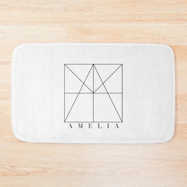 Item preview, Amelia Name Logo  designed and sold by LittleLuxShop.
