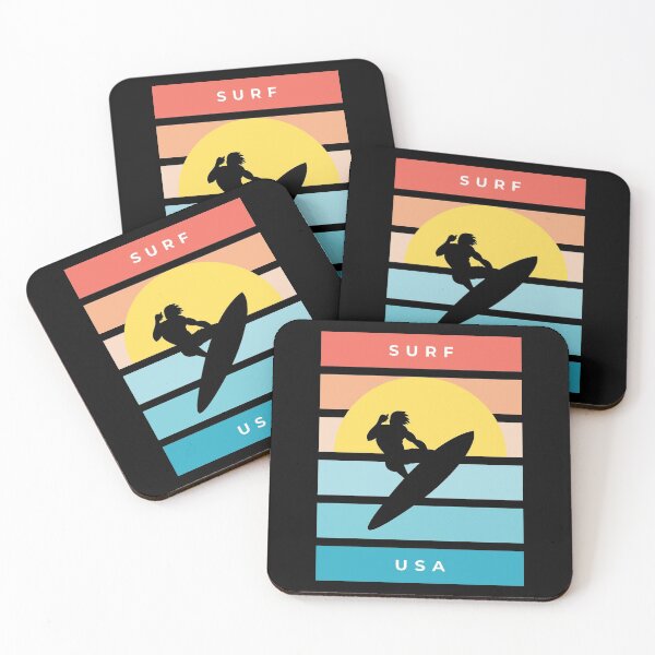 Item preview, Surf Sun Waves USA designed and sold by Six Deers.
