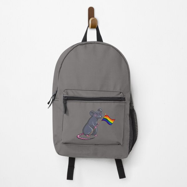 Item preview, Pride Flag Rat designed and sold by Charlotte Redfearn.