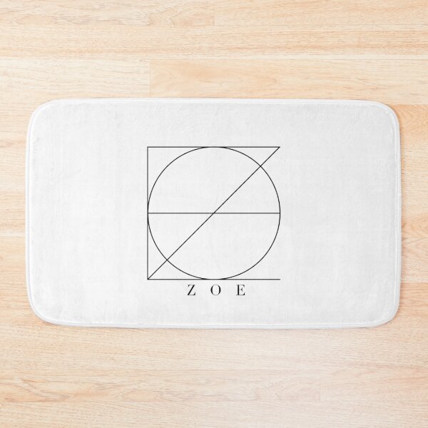 Item preview, Zoe Name Logo  designed and sold by LittleLuxShop.