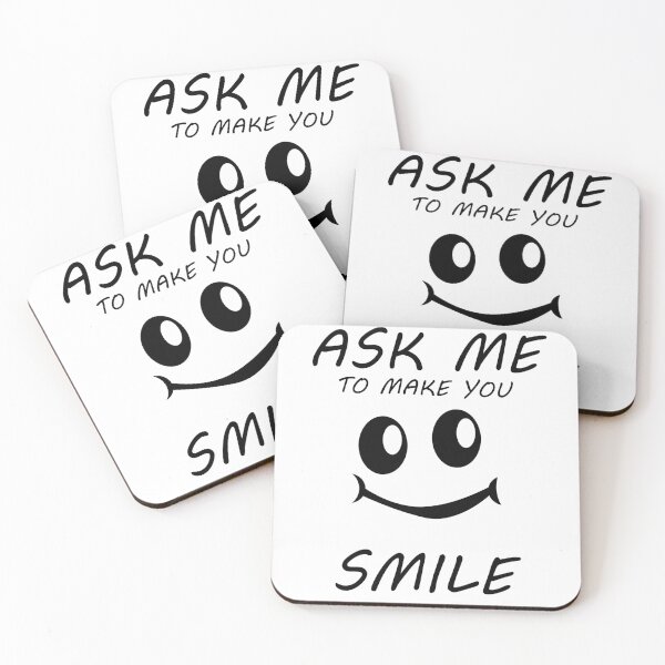 Item preview, Ask Me To Make You Smile designed and sold by le-rose-deals.