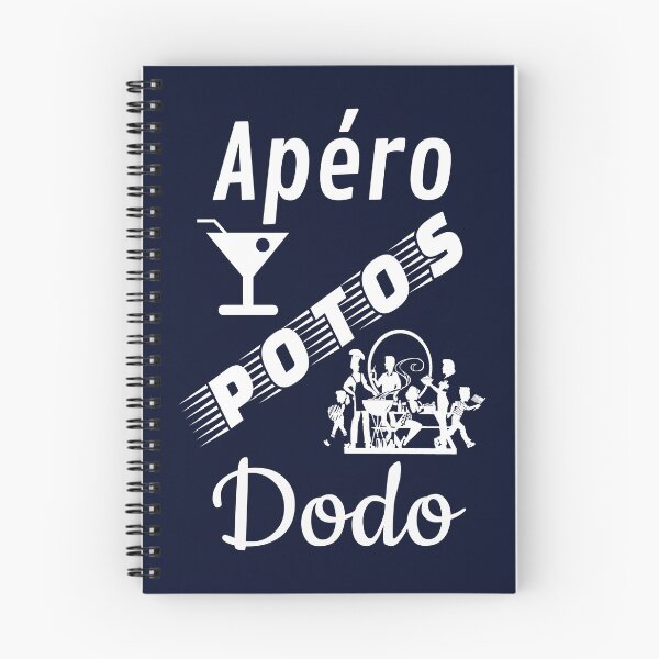 Item preview, apero potos dodo humor gift for navy blue background designed and sold by sex-sansbol.