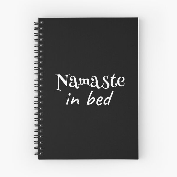 Item preview, Namaste in bed; Funny yoga; Gift for yogi; Yoga lovers designed and sold by cyhdesign.