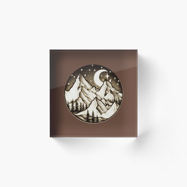 Item preview, Mountains designed and sold by Sahar's Designs.