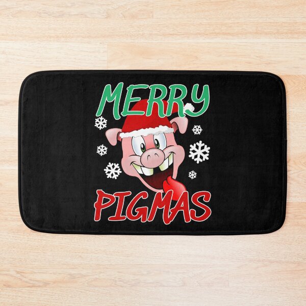 Item preview, Merry Pigmas Pig Christmas designed and sold by jacks-tees.