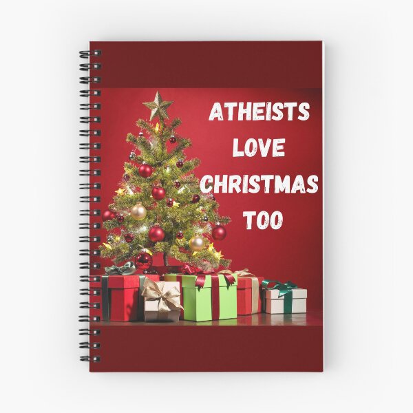 Item preview, Atheists Love Christmas Too designed and sold by Multi-Niche Digital Art & More.
