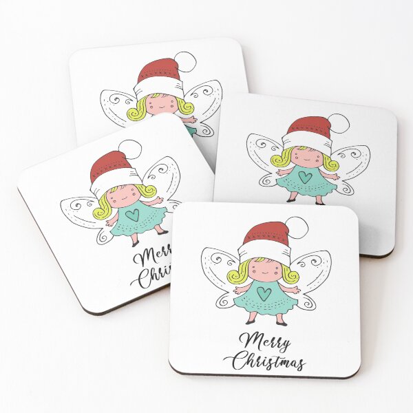 Item preview, Cute Christmas fairy designed and sold by colourfulslug.