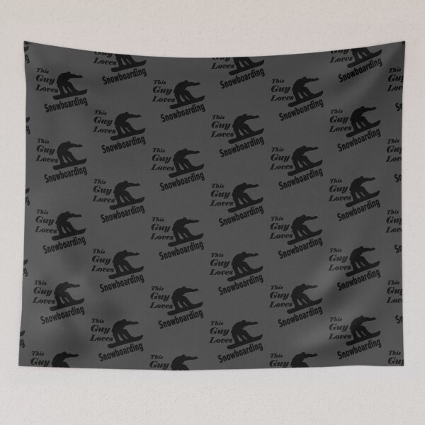 Item preview, This Guy Loves Snowboarding - Fun Gift for a Snowboarder designed and sold by Richard529.