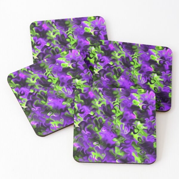 Item preview, Green Purple Splashes designed and sold by Sybille-Yates.