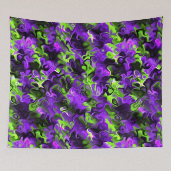 Item preview, Green Purple Splashes designed and sold by Sybille-Yates.