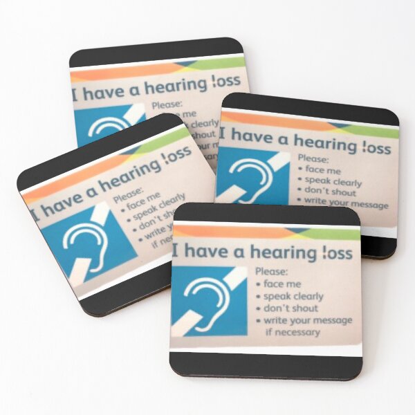 Item preview,  Hard of Hearing Awareness- Be patient like you were with election results designed and sold by MerciMe.