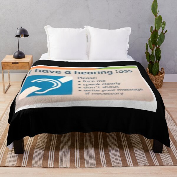 Item preview,  Hard of Hearing Awareness- Be patient like you were with election results designed and sold by MerciMe.