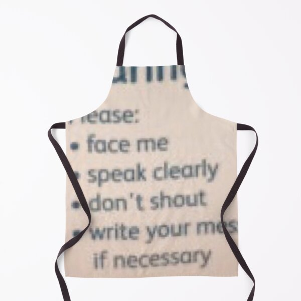 Item preview, Hard of Hearing Awareness- Be patient like you were with election results designed and sold by MerciMe.
