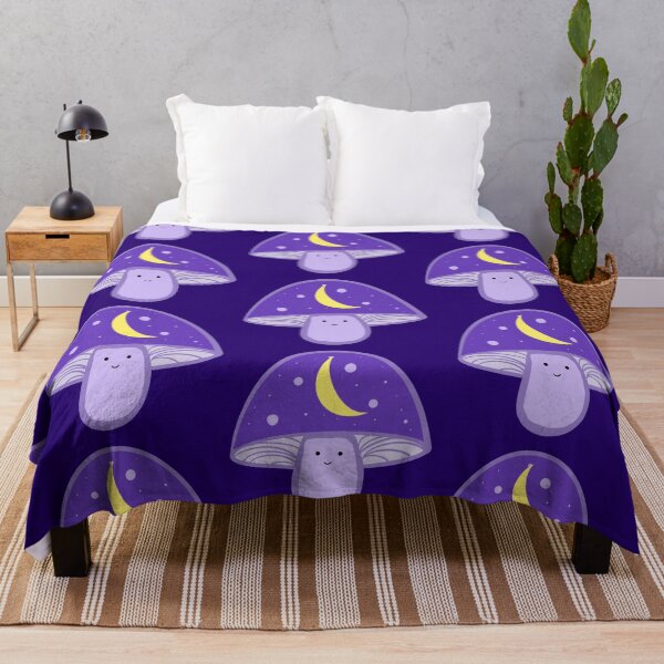 Item preview, Purple Moon Mushroom designed and sold by KaitLouise.