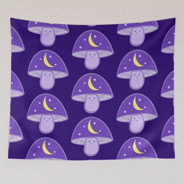 Item preview, Purple Moon Mushroom designed and sold by KaitLouise.