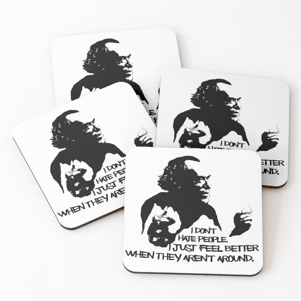 Item preview, I don't hate people - bukowski quote designed and sold by SeekerArt.