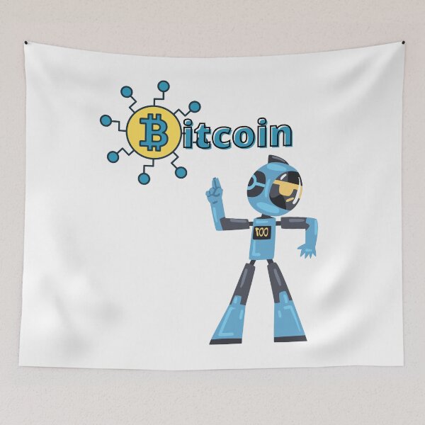 Item preview, Bitcoin Robot, Cryptocurrency, Virtual Currency designed and sold by WinningUniverse.