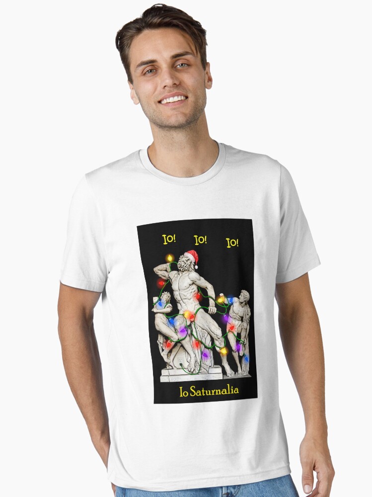 Thumbnail 1 of 7, Essential T-Shirt, Io Saturnalia Laocoon New Classicists designed and sold by NewClassicists.