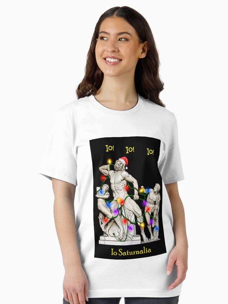 Thumbnail 2 of 7, Essential T-Shirt, Io Saturnalia Laocoon New Classicists designed and sold by NewClassicists.