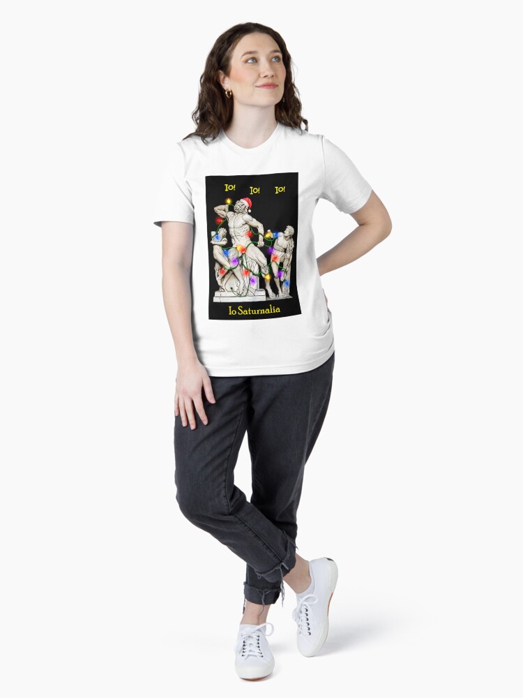 Thumbnail 4 of 7, Essential T-Shirt, Io Saturnalia Laocoon New Classicists designed and sold by NewClassicists.