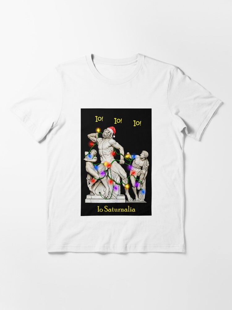 Alternate view of Io Saturnalia Laocoon New Classicists Essential T-Shirt