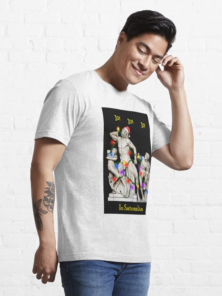 Alternate view of Io Saturnalia Laocoon New Classicists Essential T-Shirt